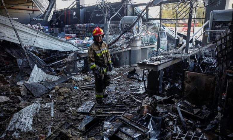 Russian Drone Attack on Kharkiv Injures Five, Including a Child